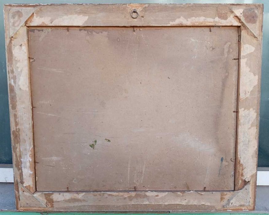 Tablou vechi - peisaj  - semnat Darascu