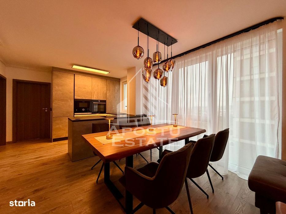 Apartament cu 3 camere de inchiriat, mobilat Lux, Rebreanu Towers