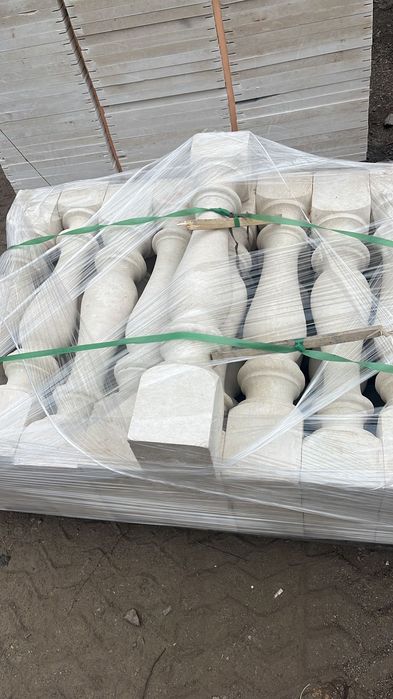 Гранит,мрамор,травертин,балясины,перила, тумбы