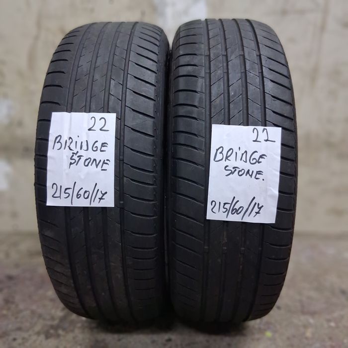 2×215/60/17 VARA.BRIDGESTONE 2022.Stare excelenta.