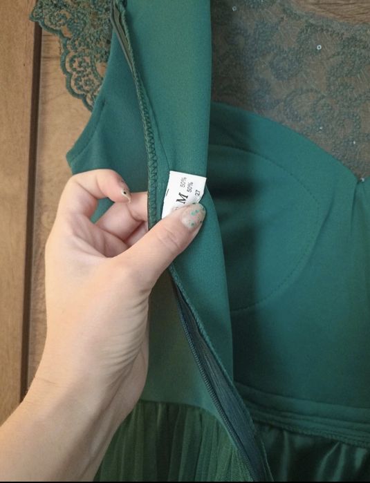 Rochie verde închis
