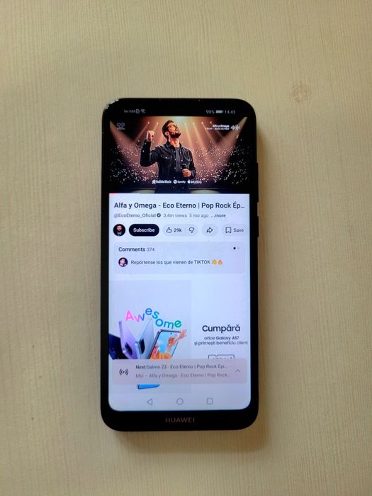 Huawei Y6 2019 – Funcțional, baterie bună, preț mic