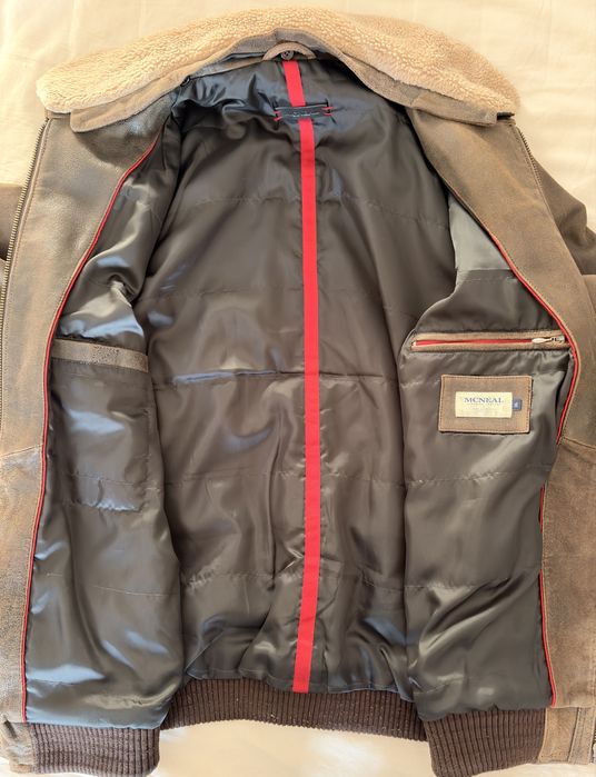 Jacheta piele miel nappa McNeal XL