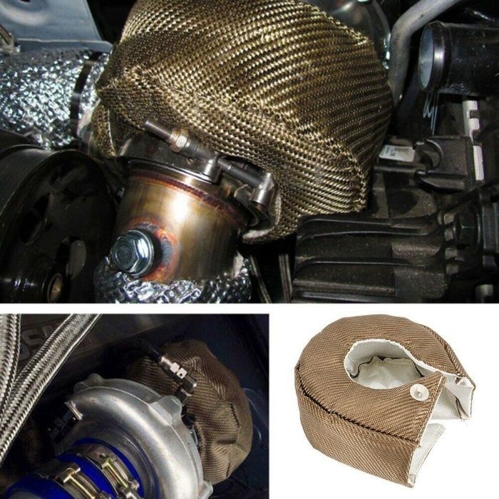 Титаниево Турбо Одеало Термо кожух щит T3/T25 28/GT25 28/GT30 35 37 40