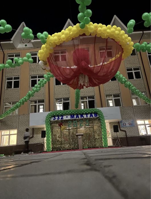 Sharlar bilan ofarmleniya bezatish-har bir tadbir uchun ajoyib g’oya!