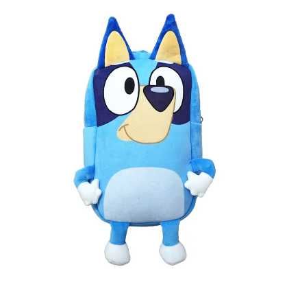 Детска Раница Блуи и Бинго, Плюшена раница Bluey Bingo, Играчка Блуи