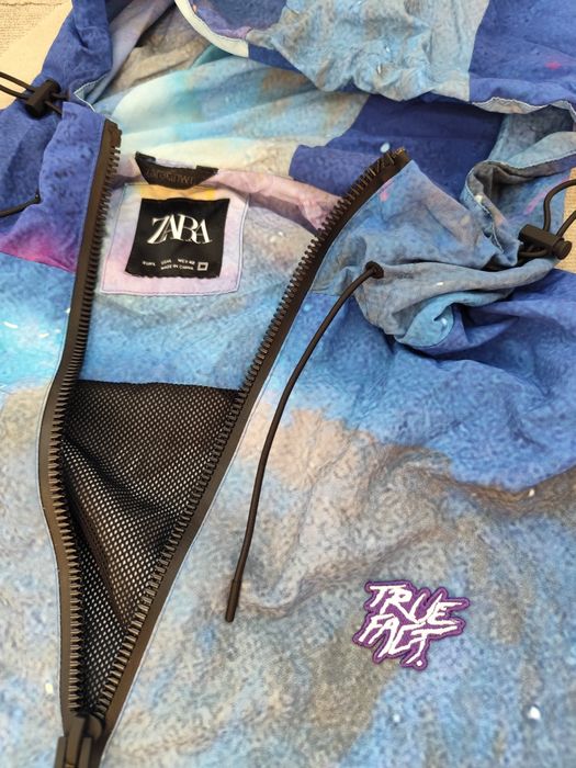 НОВО Мъжко Яке Zara Space Print ветровка