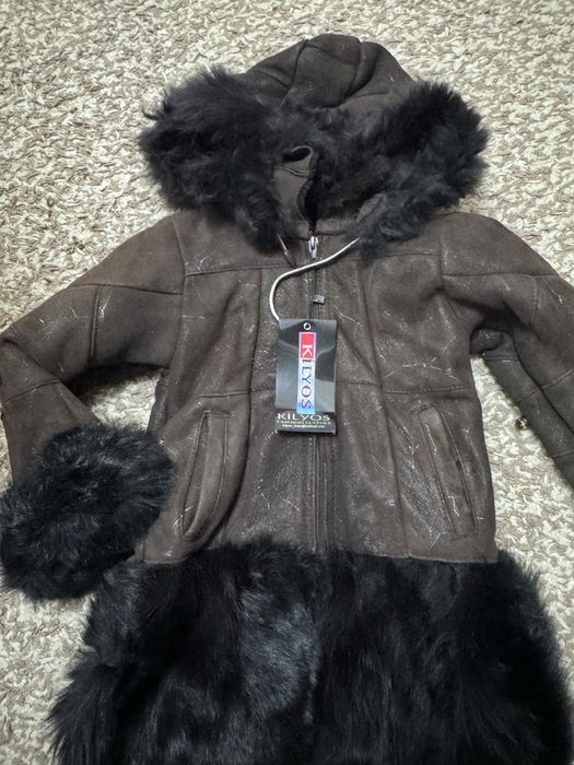 Продам натур.дубленку для девочки