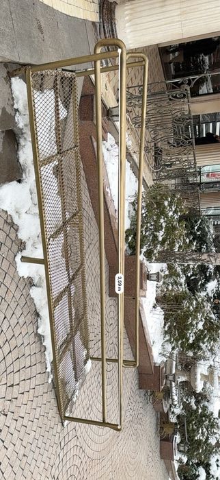 Пандус инвалидный металл. Сеточный для ресторанов и тех учреждений.