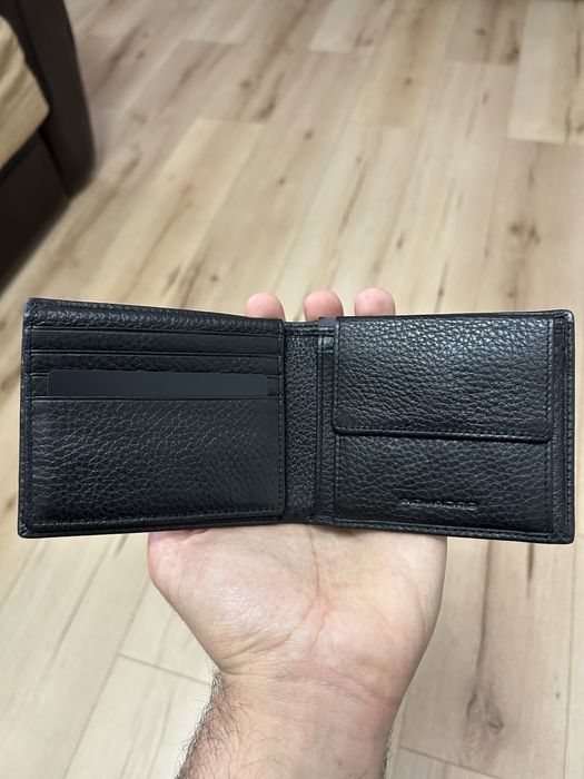 Vand portofel Piquadro piele neagra