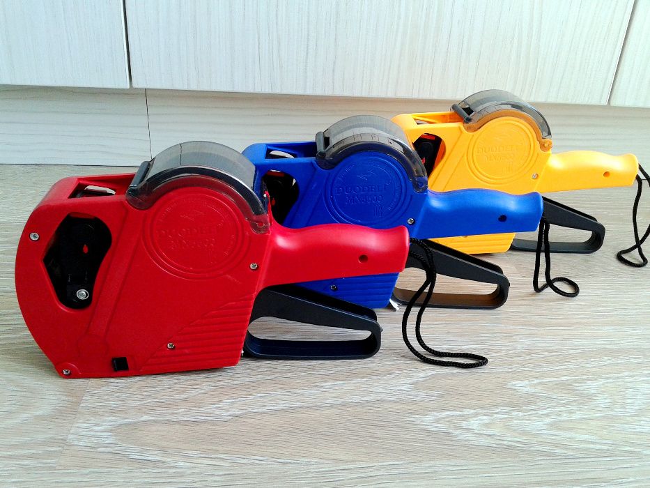 Знак ЕВРО и ЛВ Пистолет за цени-маркиращи клещи Ролки с етикети цени