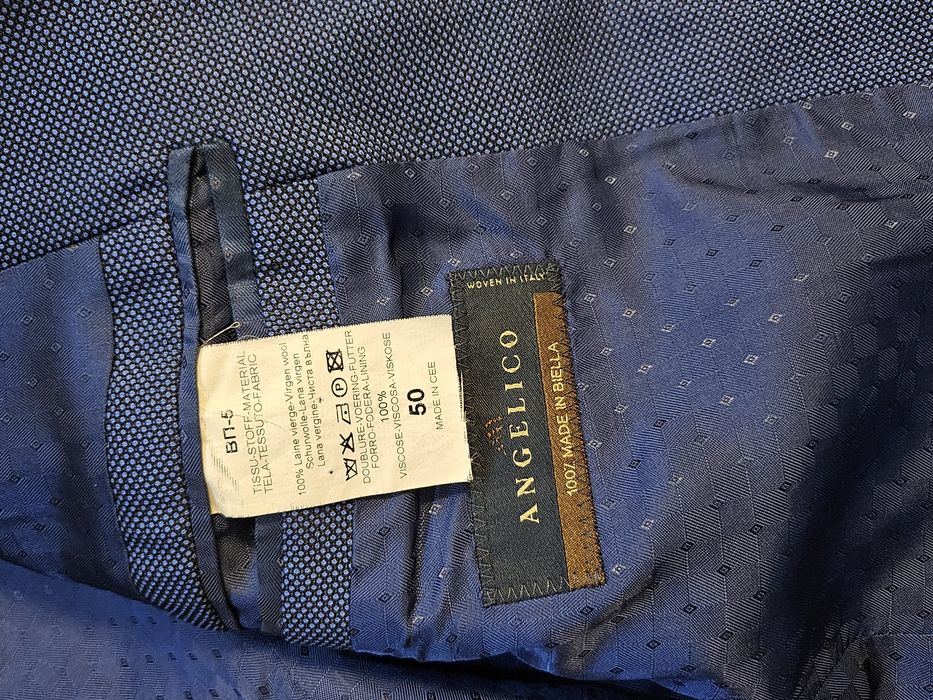 Мъжко синьо сако