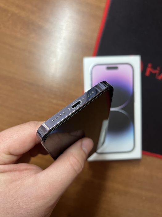 iPhone 14 Pro, Deep Purple, impecabil, 128 Gb