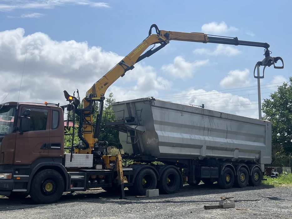 Scania R470 cu macara EPSILON