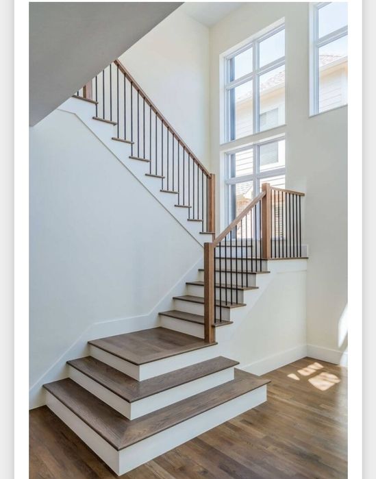 Изготовление деревянных лестниц.