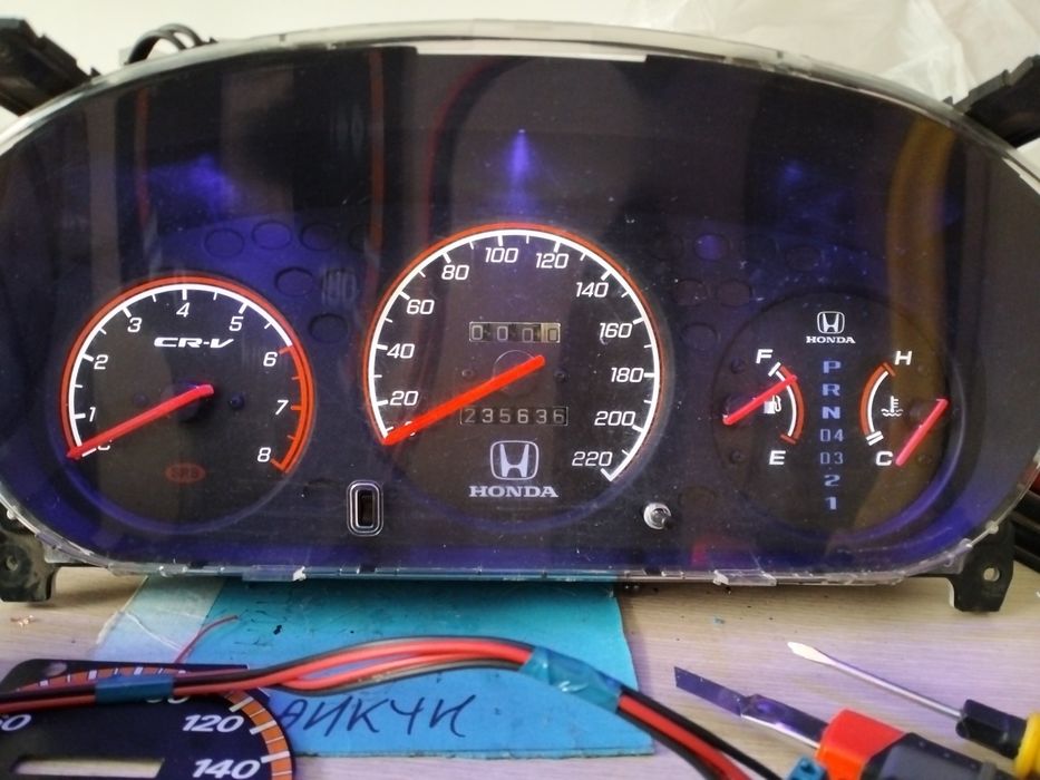 Щиток прибор на хонду срв рд1