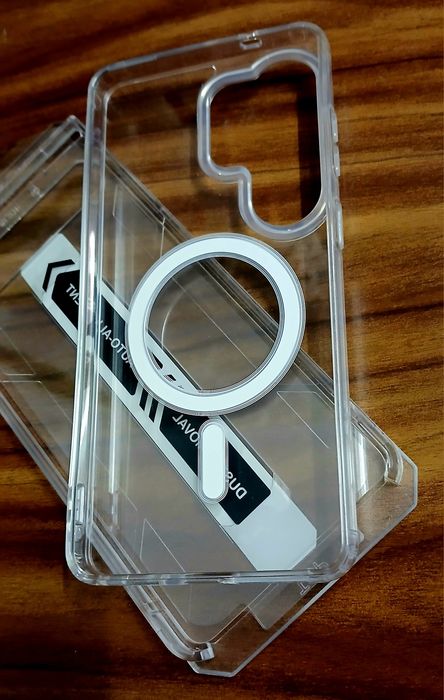 Husa Clear Cover MagSaffe Samsung S26 Ultra!