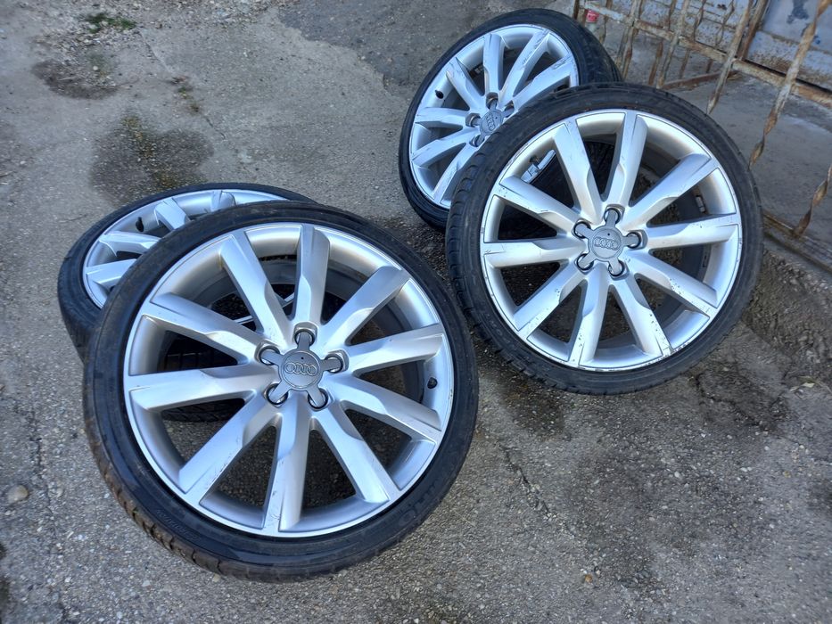 Vând jante R19 Audi A5 originale, Vw sau Skoda prindere 5x112 butuc 66