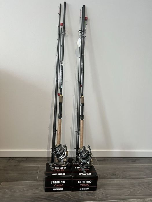 SET 2 Lansete Feeder WindBlade SAIMINO TFD 7 3.60 +2 Muliete YT 6000