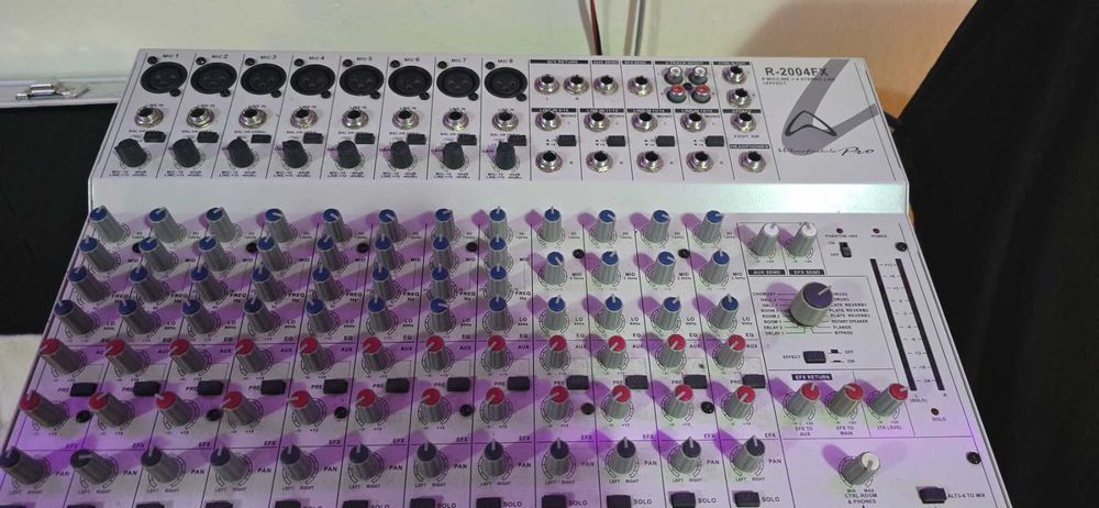 Смесителен пулт Wharfedale Pro R-2004FX (8 Mic/Line + 4 Stereo + Ефекти)