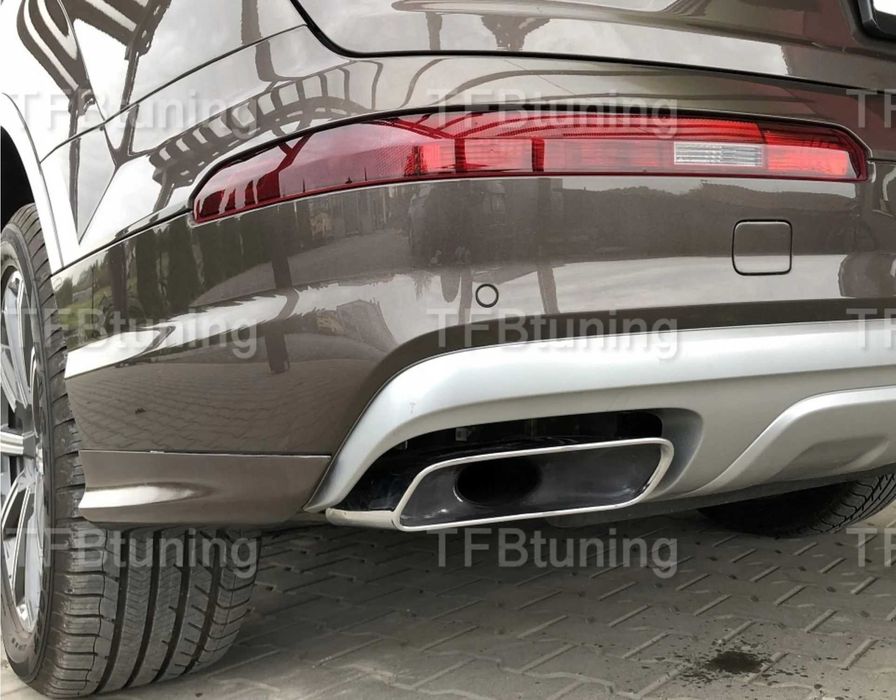 Flapsuri bara spate splitter lip Audi Q7 4M 2015-2019