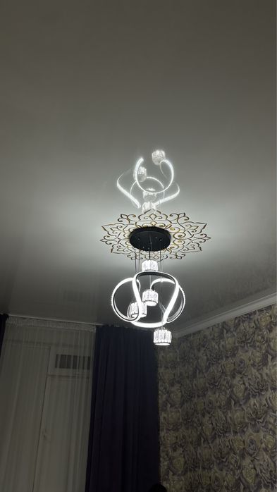 люстра с лед лампой