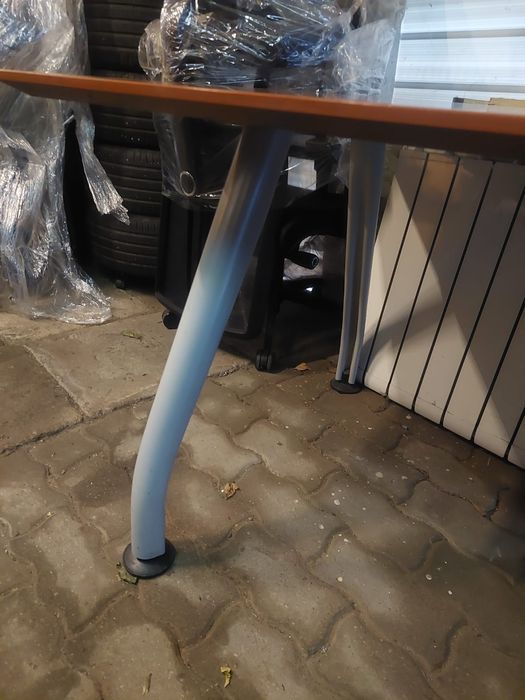 Masă de birou Mobexpert blat din lemn