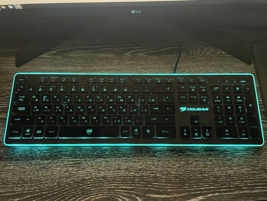 Клавиатура игровая Cougar Vantar, Black, USB