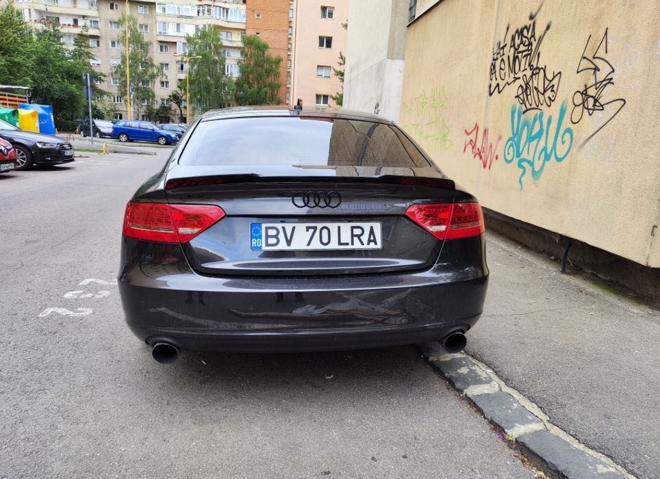 Eleron spoiler portbagaj tuning sport Audi A5 8T Sportback 2007-2016