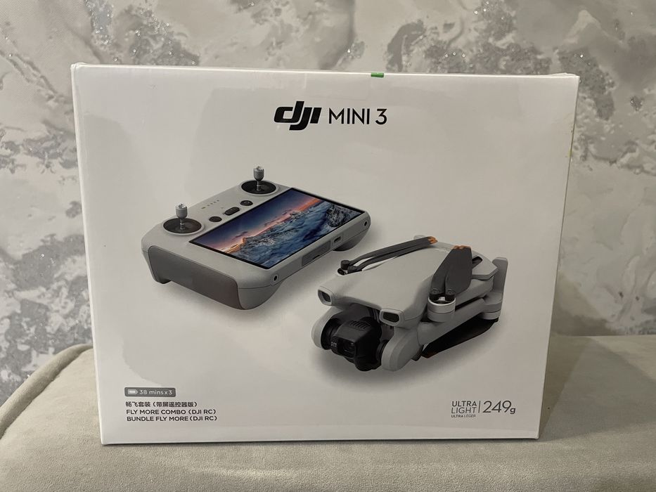 Новый Dji mini 3 fly more combo