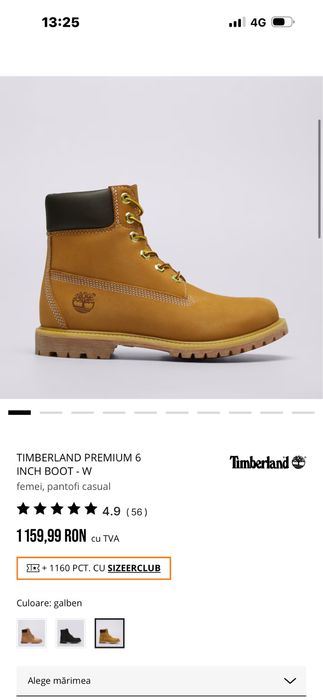 Vând ghete Timberland