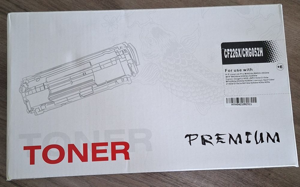 Vând 4 buc. toner pentru imprimantele Hp/Canon, model  CF226X/CRG052H