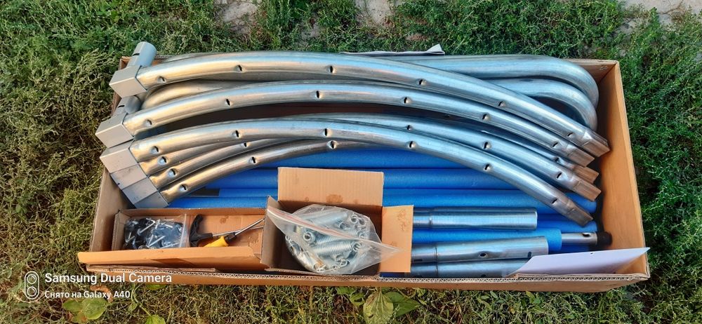 Продам батут, состояние нового