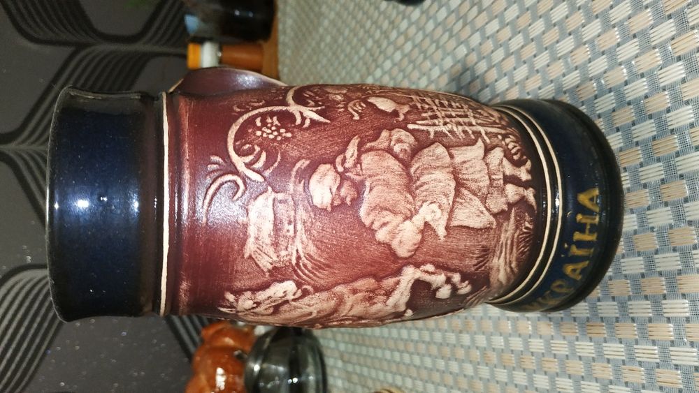 Кружка керамическая пивная