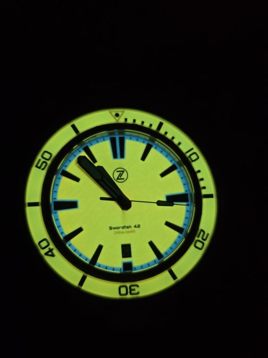 Zelos Swordfish 42mm SS Ember Orange