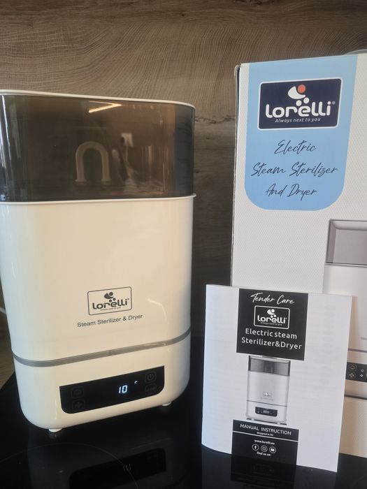 Електрически парен стерилизатор и сушилня Lorelli Premium