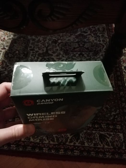 Нова безжична гейминг мишка Canyon gaming wireless