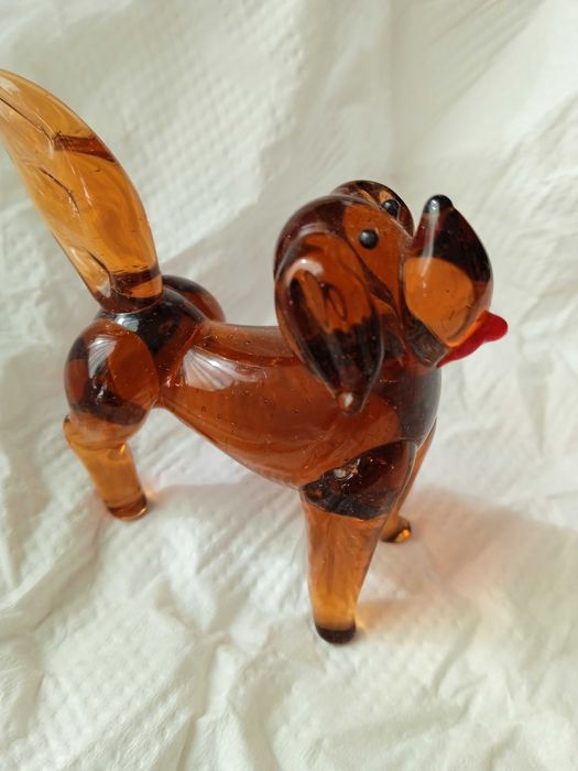 Стъклена фигурка Мишка