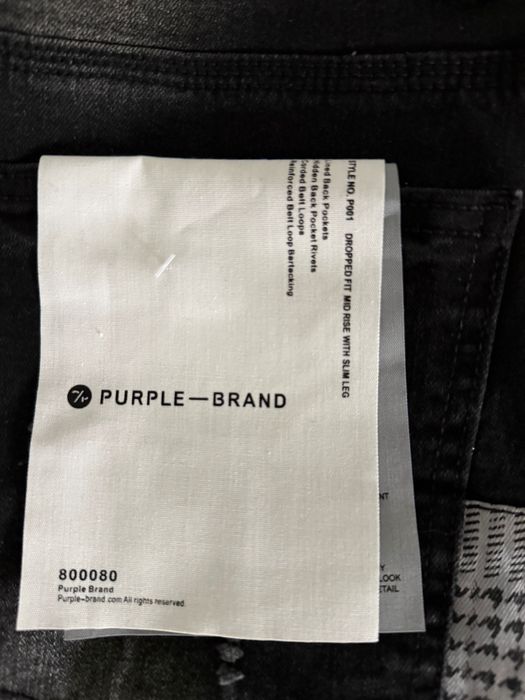 Blugi Purple  negrii