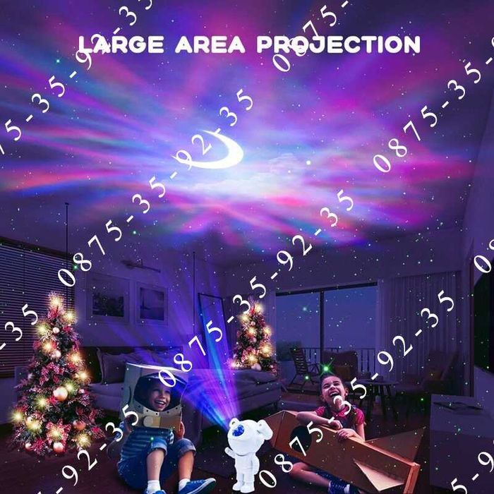 Звезден проектор АСТРОНАВТ, КОСМОНАВТ. Star Galaxy Projector ASTRONAUT