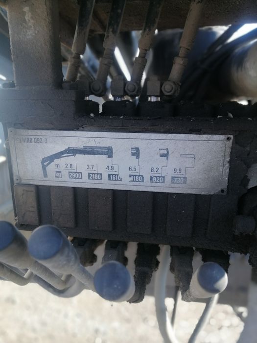 Бордови камион VOLVO FH12  с кран HIAB 092