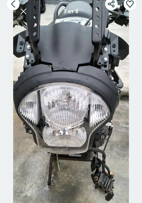 Kawasaki versys 650 само на части Кавазаки версус