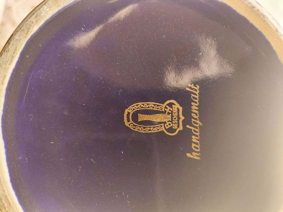 Ваза Кобалт и злато