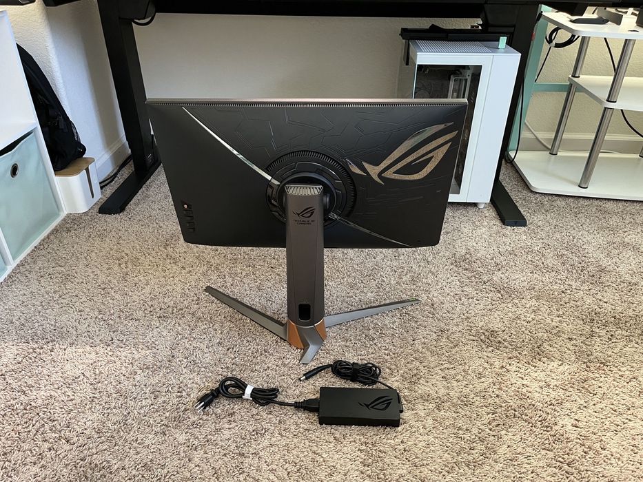 Monitor Gaming LED Asus PG27AQN 27” WQHD 360HZ G-Sync, garantie 2 ani