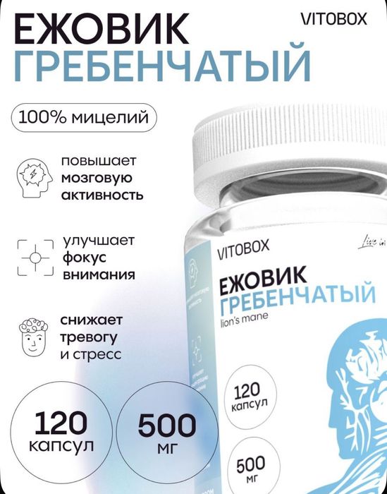 Ежовик гребенчатый и грибы в ассортименте