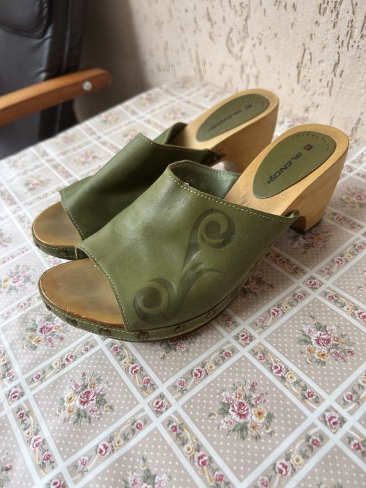 Много обувки естествена кожа