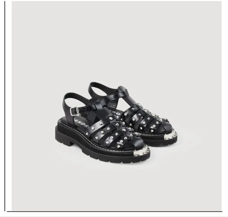 Сандали естествена кожа Sandro