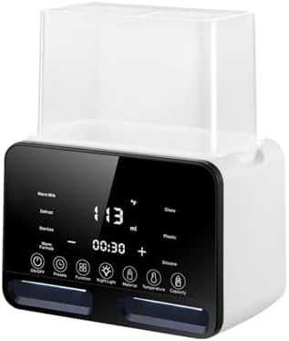 Нов 9 в 1 уред за затопляне и стерилизация на бебешки шишета бутилки