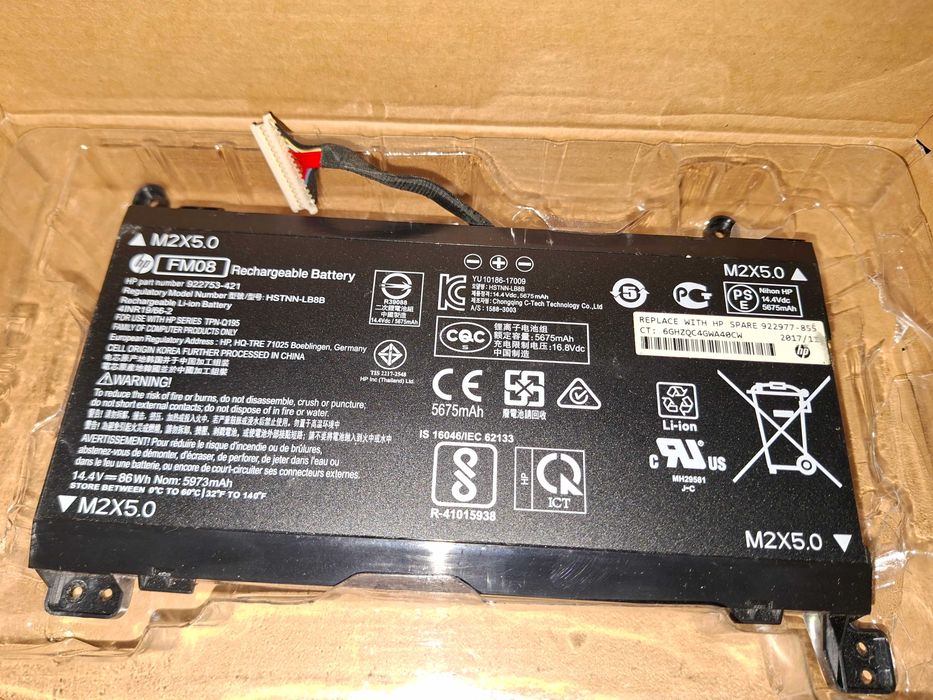 Baterie originala noua HP FM08 922977-855 922753-421 5973mAh 86Wh 16 pini