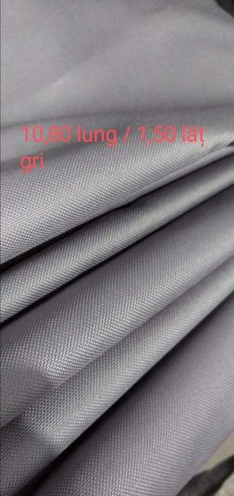 Material matlasat negru și impermeabil